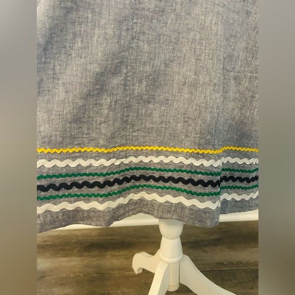 NEW For Cynthia Linen Cotton Blend Summer Dress Petite size XL NWT - Picture 9 of 14